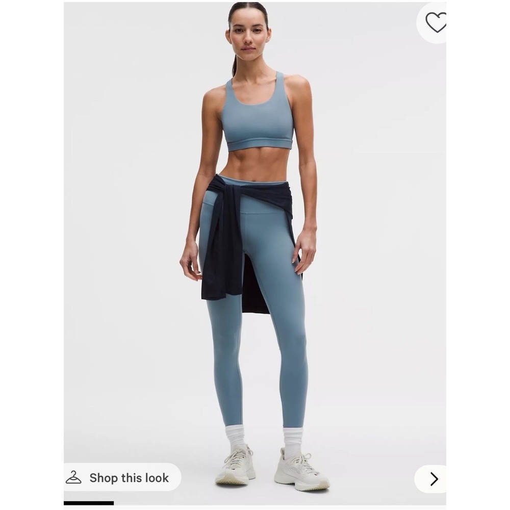 lululemon athletica High-Rise Leggings in Dusty Blue